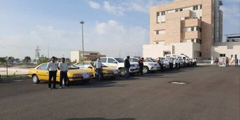 مانور روز جهانی یادمان قربانیان سوانح رانندگی در جاده های جنوب کرمان